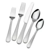 Satin Symmetry 45 Piece Flatware Set, Service for 8