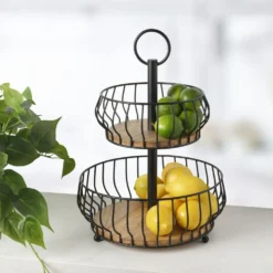 Savannah 2 Tier Fruit Storage Basket
