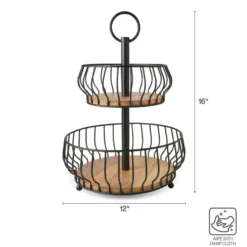 Savannah 2 Tier Fruit Storage Basket