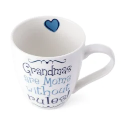 Sentiment Mugs Grandmas Are Moms Without Rules Mug