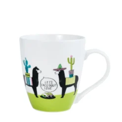 Sentiment Mugs Lets Taco Bout Love Llama Mug