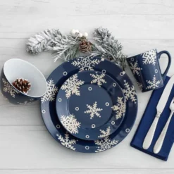 Snow Flurry Dinnerware Set
