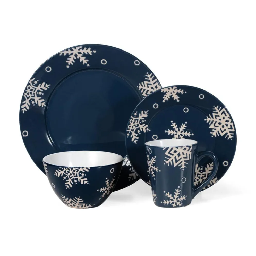 Snow Flurry Dinnerware Set
