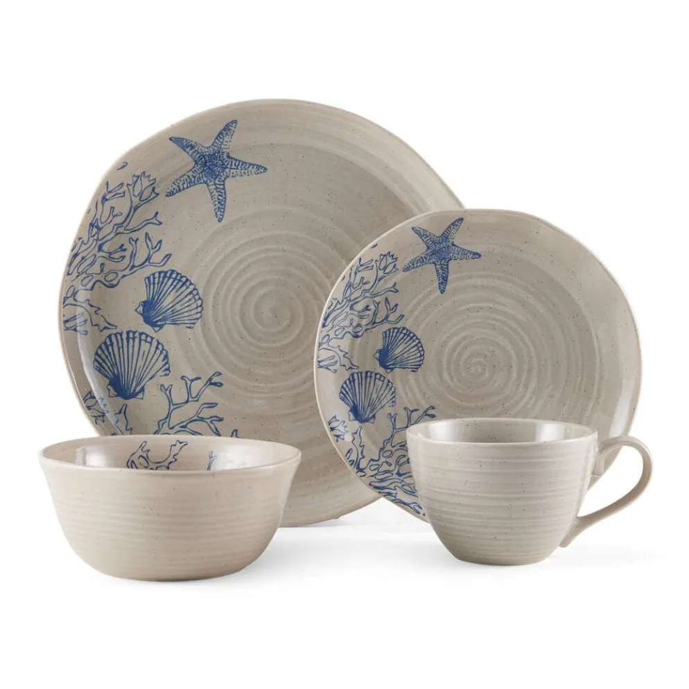 Southport 16 Piece Dinnerware Set, Service for 4