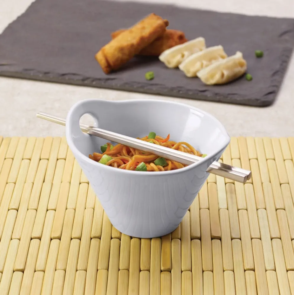 Studio Nova Noodle Bowl with Chopsticks