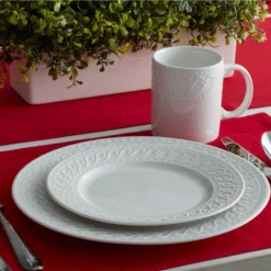 Sylvia 32 Piece Dinnerware Set, Service for 8