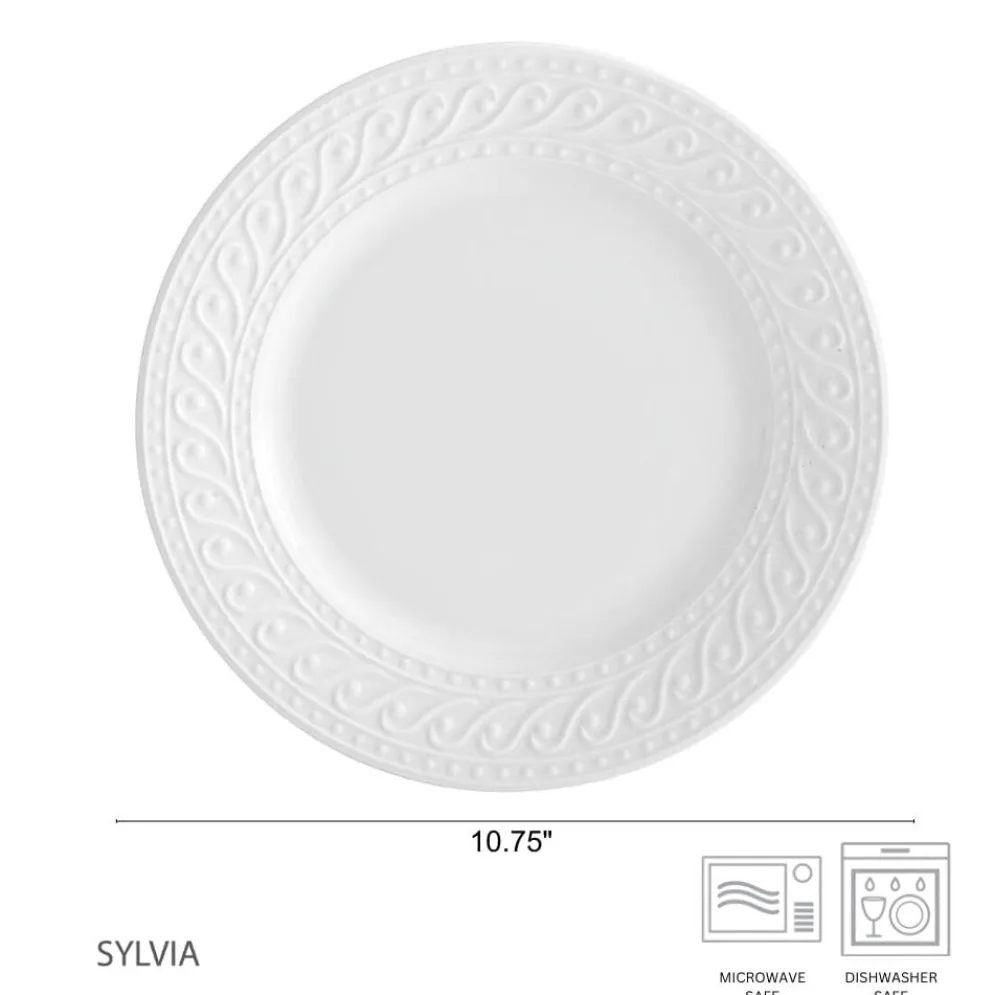 Sylvia Set of 4 Dinner Plates