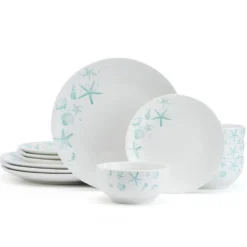 Tahiti 12 Piece Dinnerware Set, Service for 4