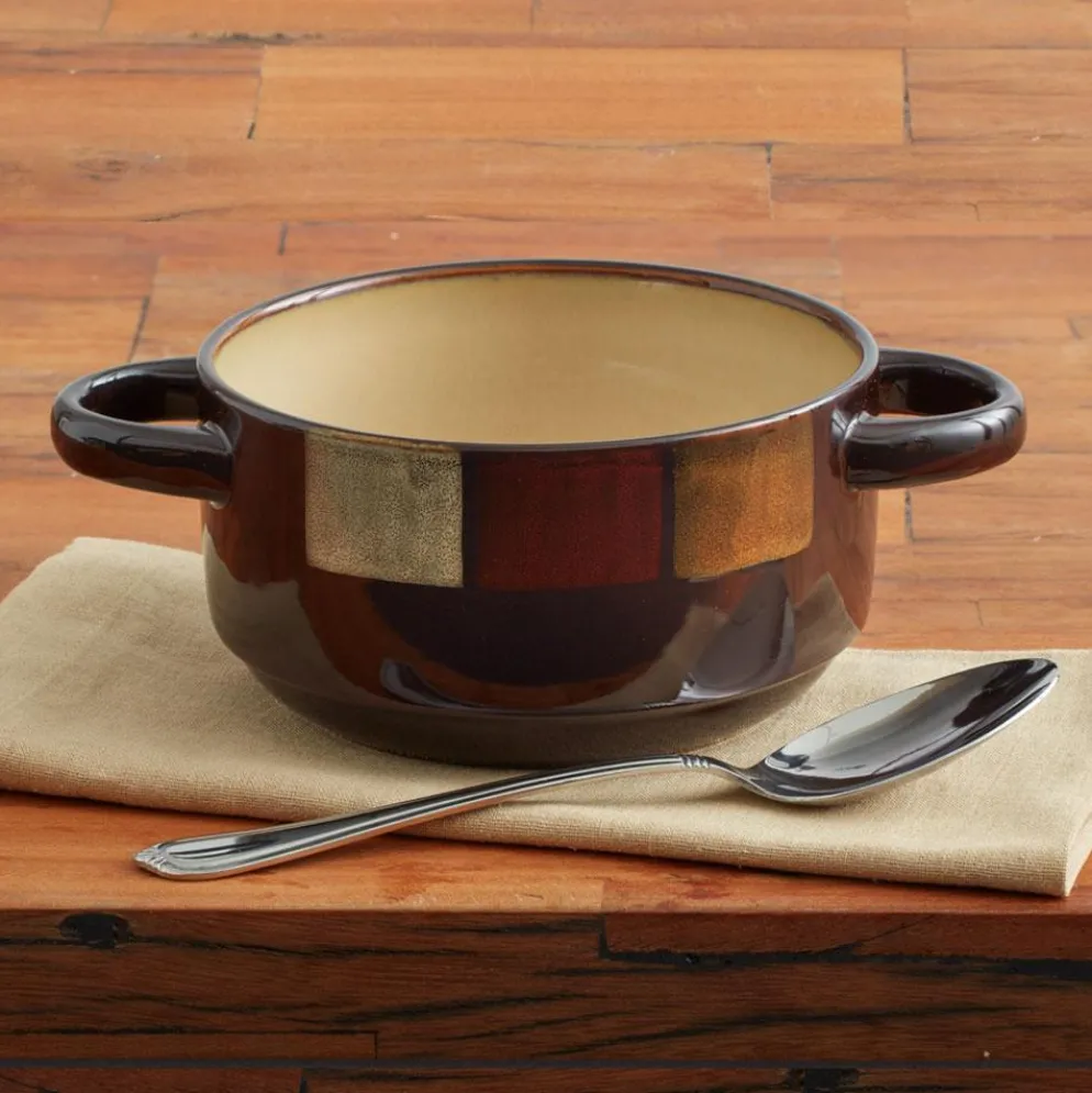 Taos Double Handled Soup Bowl
