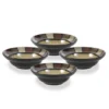 Taos Set of 4 Rim Soup Cereal Bowls