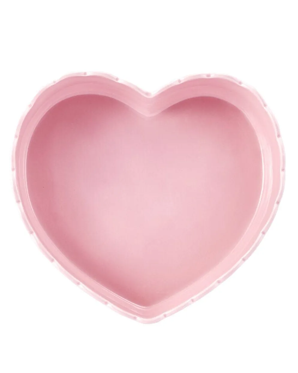 Tea Rose Pink Heart Serve Bowl