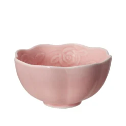 Tea Rose Pink Set of 4 Soup Cereal Bowl