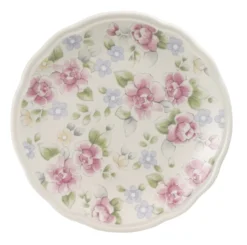 Tea Rose Set of 4 Accent Luncheon Plates