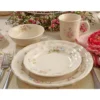 Tea Rose Set of 4 Salad Plates