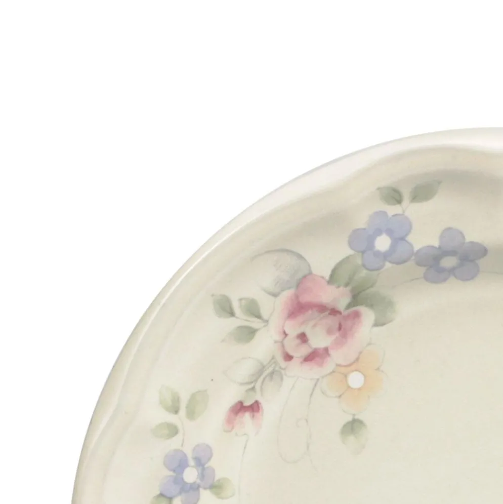 Tea Rose Set of 4 Salad Plates