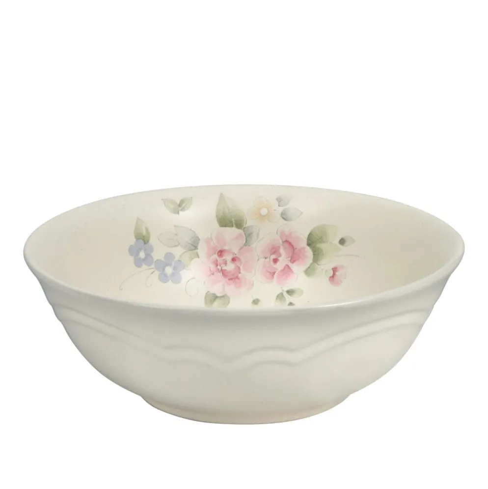 Tea Rose Set of 4 Super Soup Cereal Bowls