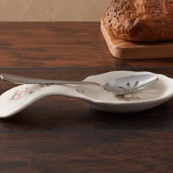Tea Rose Spoon Rest