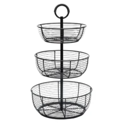 3 Tier Round Wrap Basket