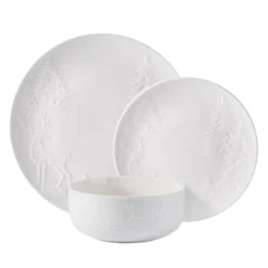 Trailside Retreat 24 Piece Dinnerware Set, Service for 8