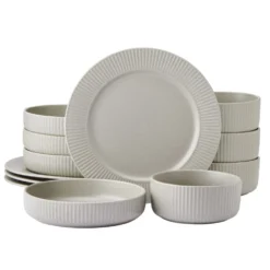Tranquility 12 Piece Dinnerware Set, Service for 4