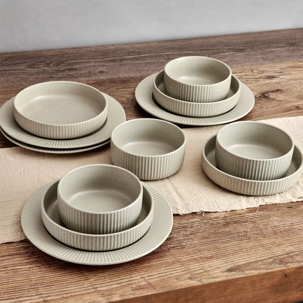 Tranquility 12 Piece Dinnerware Set, Service for 4