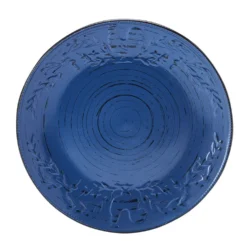 Trellis Rooster Blue 12 Piece Set, Service for 4