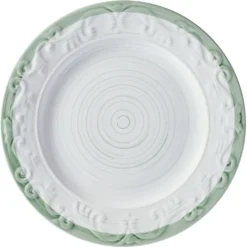 Trellis Sage Accent 12 Piece Dinnerware Set, Service for 4