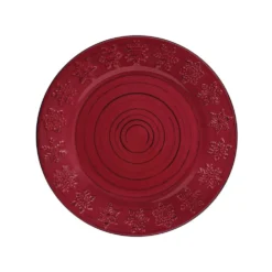 Trellis Snowflakes 12 Piece Dinnerware Set, Service for 4