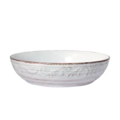 Trellis White Individual Pasta Bowl