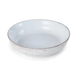 Trellis White Individual Pasta Bowl