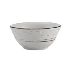 Trellis White Set of 4 Fruit Bowls