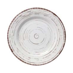 Trellis White Set of 4 Salad Plates