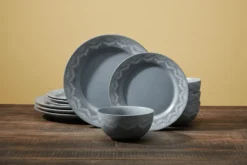 Valerie 12 Piece Dinnerware Set, Service for 4