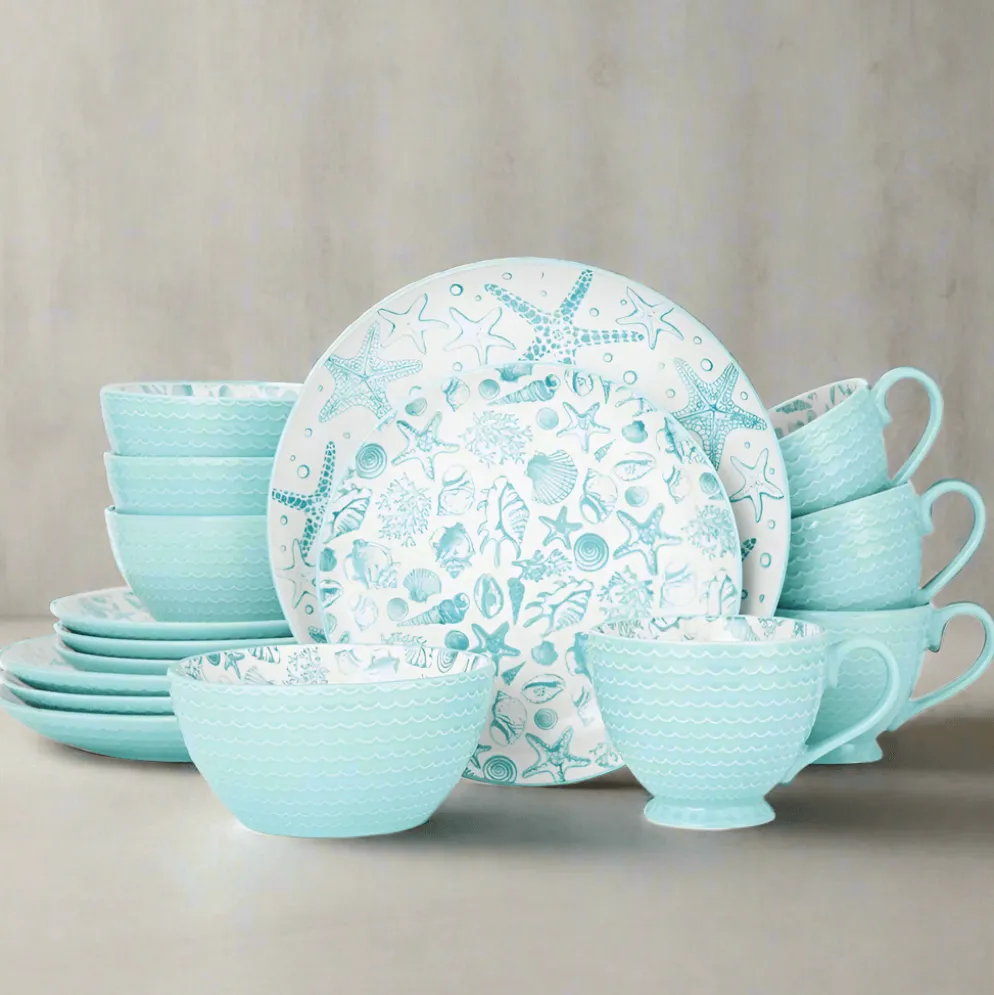 Venice 16 Piece Dinnerware Set, Service for 4