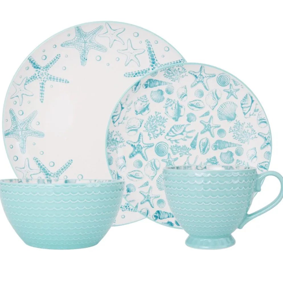 Venice 16 Piece Dinnerware Set, Service for 4