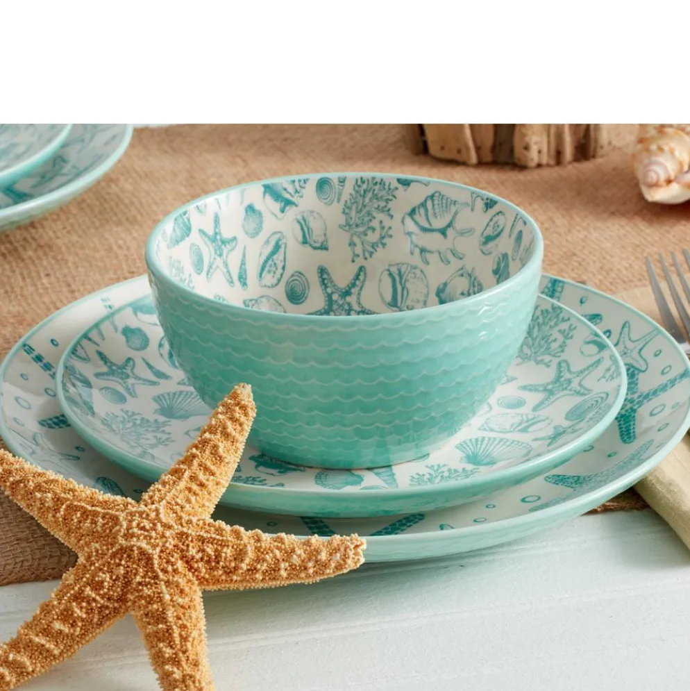 Venice Set of 4 Dinner Plates