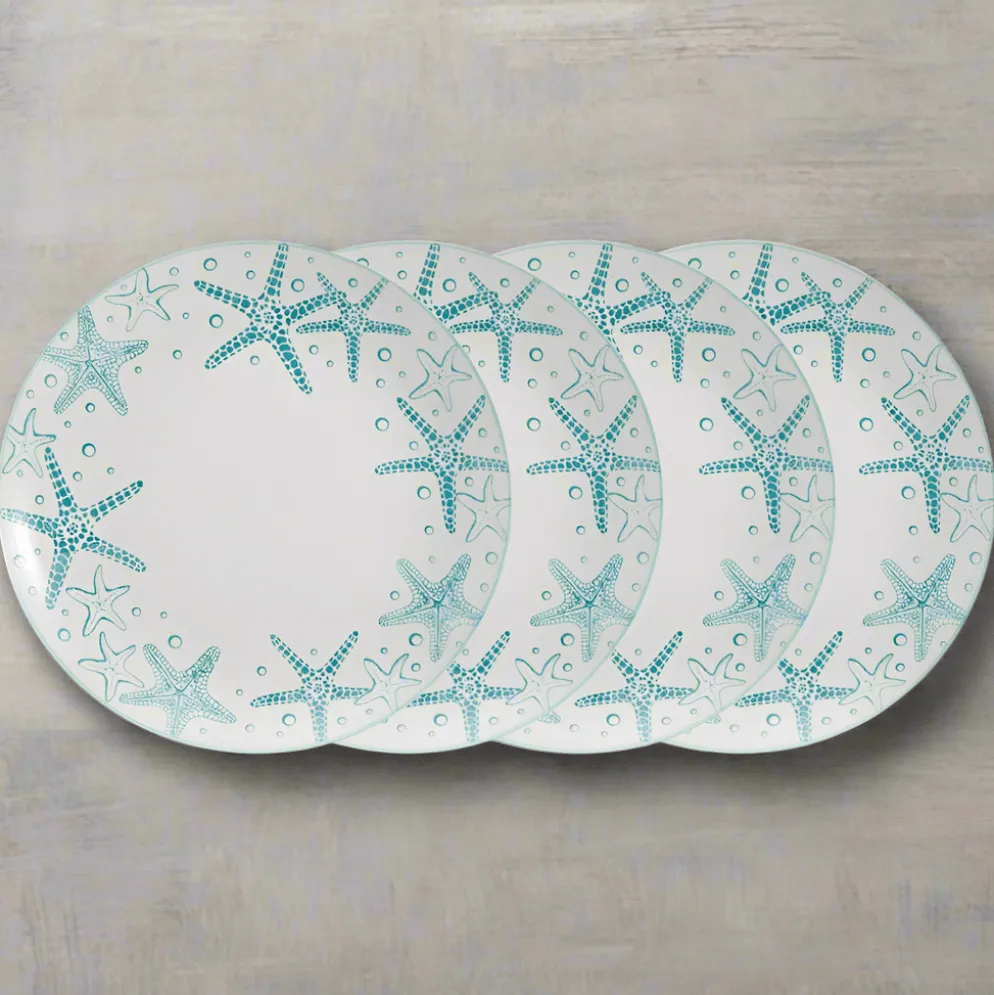 Venice Set of 4 Dinner Plates