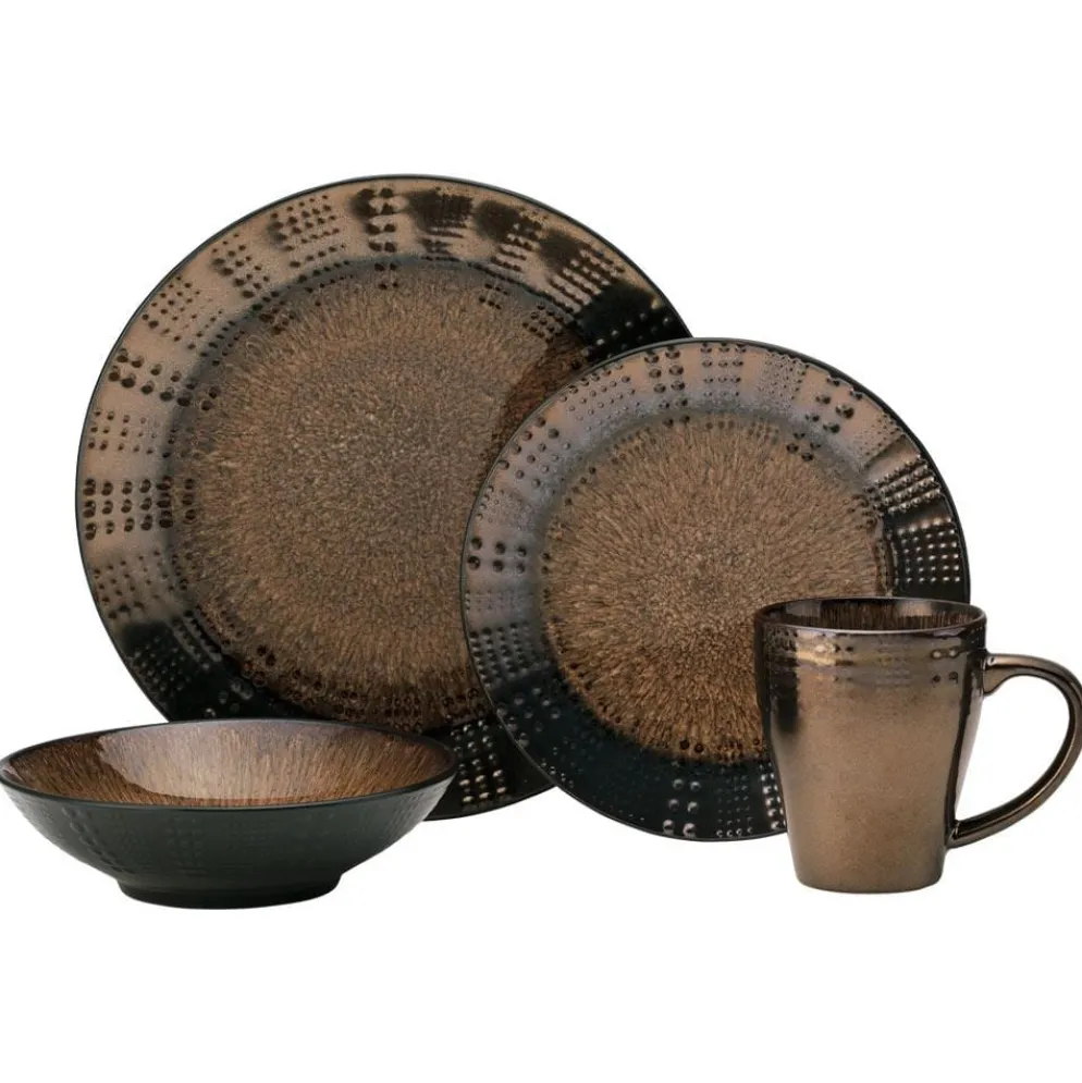 Verona 16 Piece Dinnerware Set, Service for 4