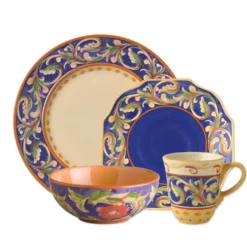 Villa della Luna® Blue Dinnerware Set