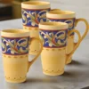 Villa della Luna® Set of 4 Latte Mugs