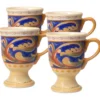 Villa della Luna® Set of 4 Pedestal Mugs