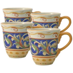 Villa della Luna® Set of 4 Perfect Mugs