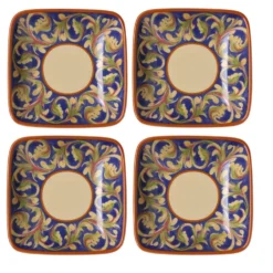 Villa della Luna® Set of 4 Wine Tapas Plates