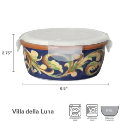 Villa della Luna® Storage Bowl with Lid