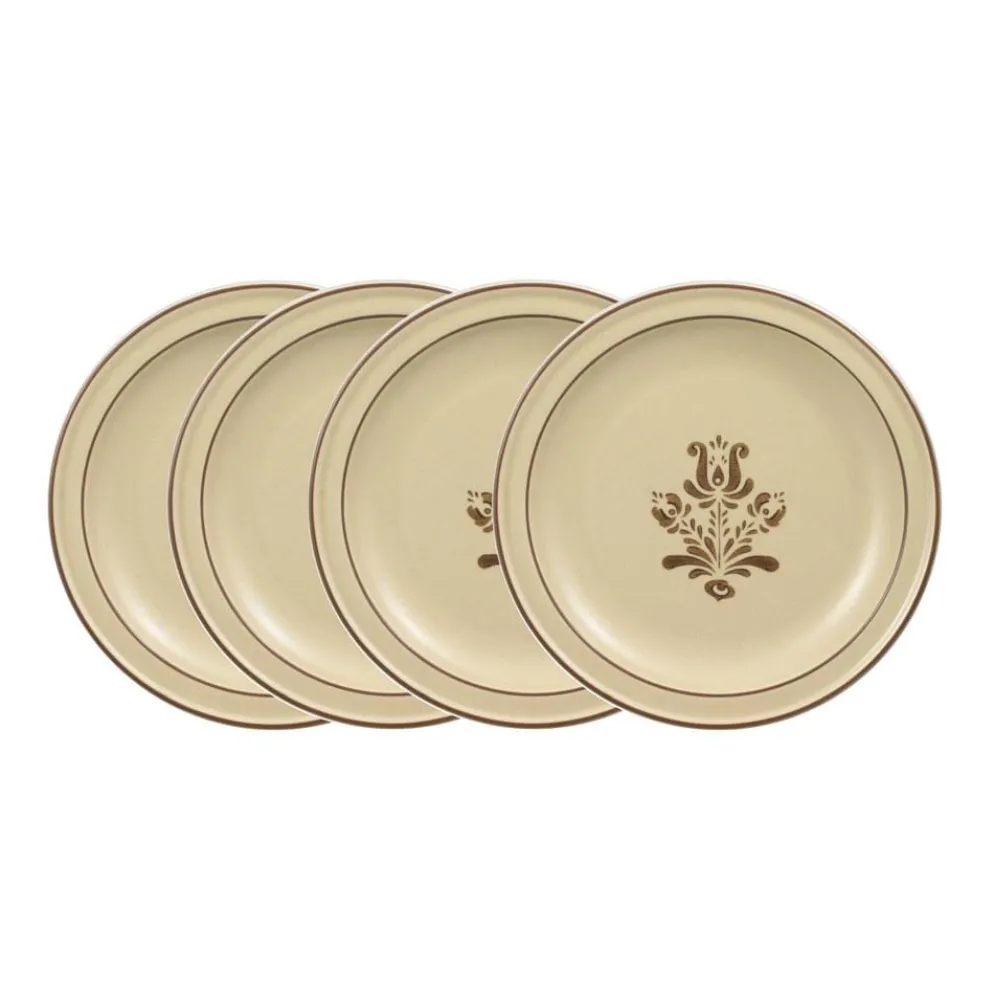 Village Set of 4 Salad Plates