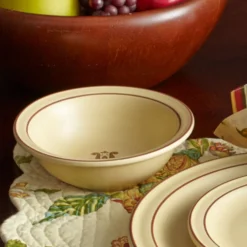 Village Set of 4 Soup Cereal Bowls