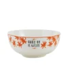 Wake Up Be Awesome Soup Cereal Bowl