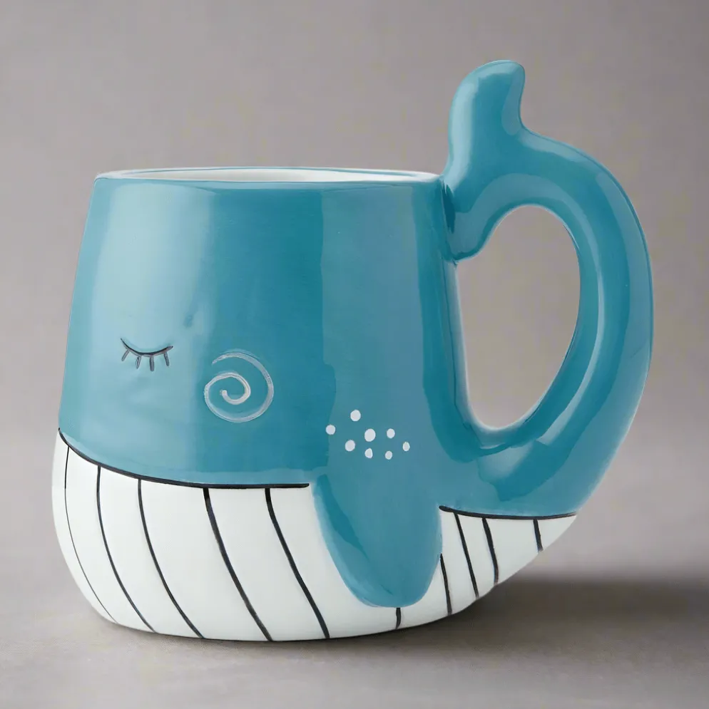 Whale Figural Mug