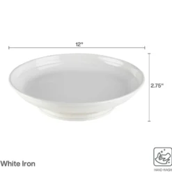 White Metal Lazy Susan