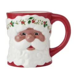Winterberry® African American Santa Mug